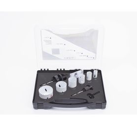kit de broca sierras 34  2 14 in incluye 6 piezas de broca sierras 2 adaptadores y resorte de expulsión170780