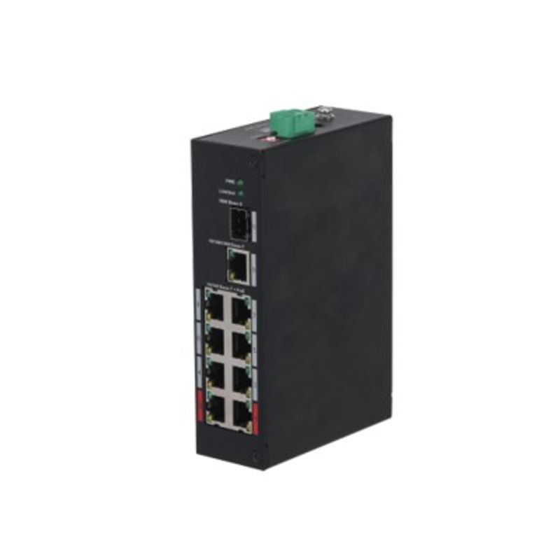 Switch  Dahua Technology DHPFS31108ET96 Negro 8 puertos TL1 
