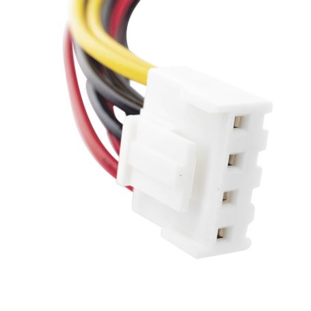 Cable Doble De Corriente Sata / Compatible Con Dvrs Epcom / Hikvision / 25 Cms De Longitud