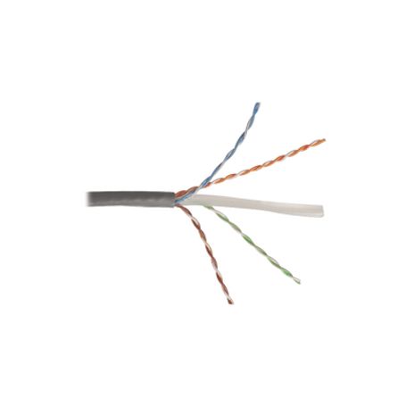 Bobina De Cable Utp Reelex De 4 Pares Alto Desempeno Cat6 Pvc (cm) Color Gris 23 Awg 305m