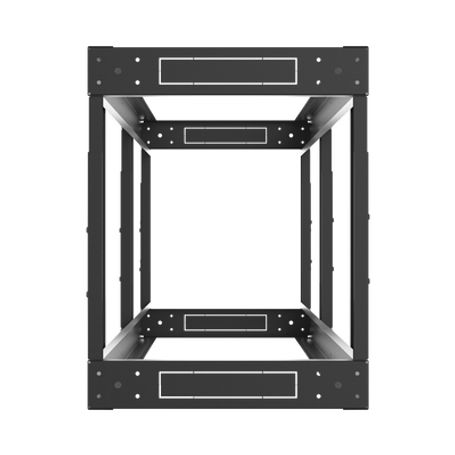 Rack Estándar 19 De 4 Postes Acero 42 Unidades Profundidad Ajustable. Rack Estándar 19 De 4 Postes Acero 42 Unidades Profundidad Ajustable.