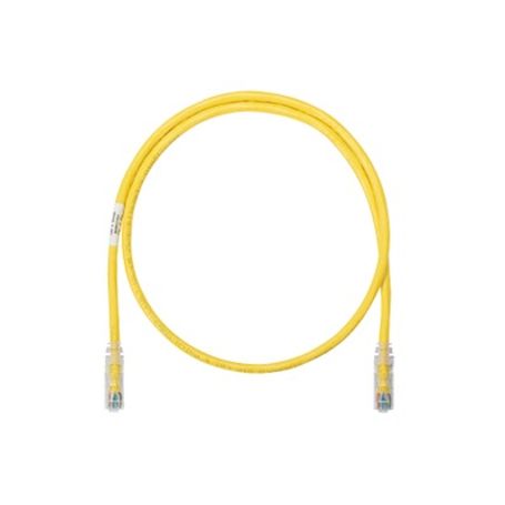 cable de parcheo utp categoria 6 con plug modular en cada extremo  2 m  amarillo