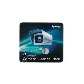 licencia para 4 cámaras ip en servidores synology