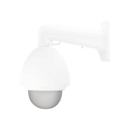 burbuja ahumada para domos de 5   compatible con ptz ip o turbohd  hikvision  epcom  soporta ip66  ik10