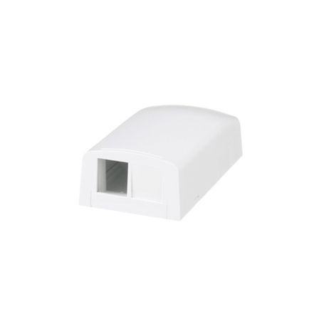 Caja De Montaje En Superficie Para 2 Módulos Keystone Color Blanco
