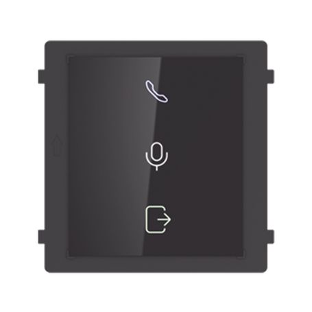 modulo para indicar recepción de llamada  apertura de puerta o audio bidireccional en videoportero ip modular