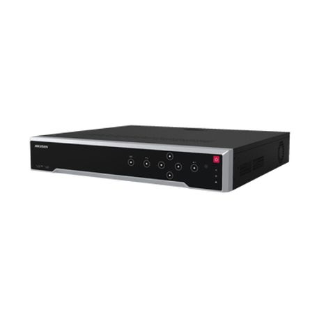 Nvr 12 Megapixel (4k) / 16 Canales Ip / 16 Puertos Poe / Soporta Cámaras Con Acusense / 4 Bahias De Disco Duro / Switch Poe / Hd
