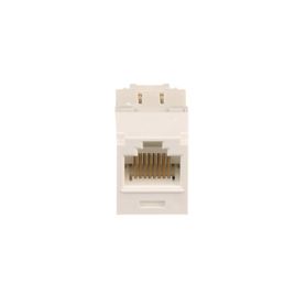 conector jack rj45 estilo tg minicom categoria 6 de 8 posiciones y 8 cables color blanco ártico190505