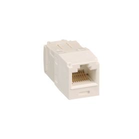 conector jack rj45 estilo tg minicom categoria 6 de 8 posiciones y 8 cables color blanco ártico190505