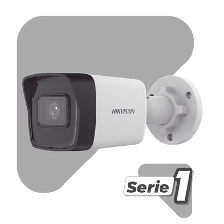 bala ip 4 megapixel  lente 28 mm  acusense lite detección de movimiento en humanos y vehiculos  microfono integrado  30 mts ir 