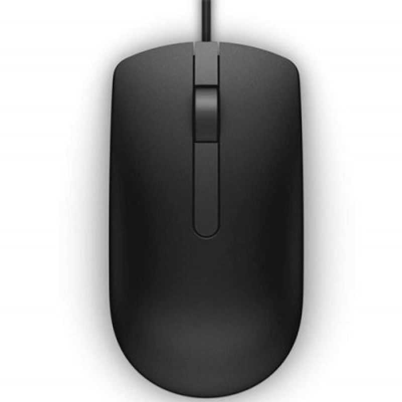 Mouse DELL MS116  Negro USB Óptico TL1 