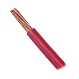 cable eléctrico 10 awg  color rojoconductor de cobre suave cableado aislamiento de pvc auto extinguible bobina 100 mts