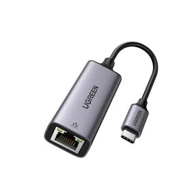 adaptador de red usbc 31 5 gbps a rj45 admite 101001000 mbps y 25g  caja de aluminio  longitud del cable 10 cm  1 a 1
