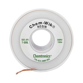 rollo de desoldar de 150 m trenza de 0075 de ancho y alta absorción3416