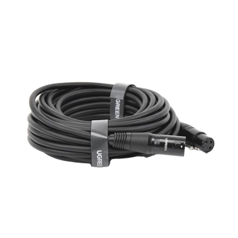 Cable Para Micrófono Xlr Tipo Canon Macho A Hembra / 10 Metros / Plug  Play / Antiinterferencias / Triple Blindaje / Alta Calida