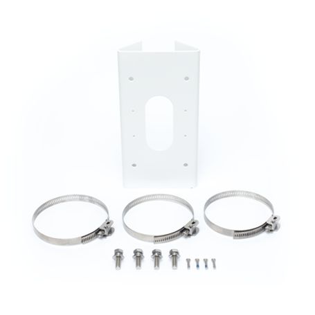 Montaje Vertical Para Poste / Material De Acero Inoxidable