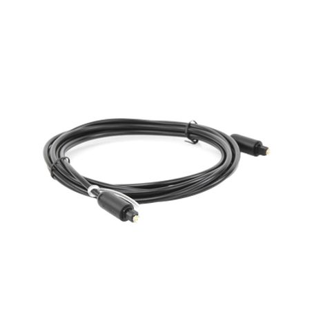 Cable Óptico Toslink (s/pdif) De Alta Calidad Para Audio Digital / 3 Metros / Tapa De Proteccion / Dolby 7.1 Canales / Diseno Du