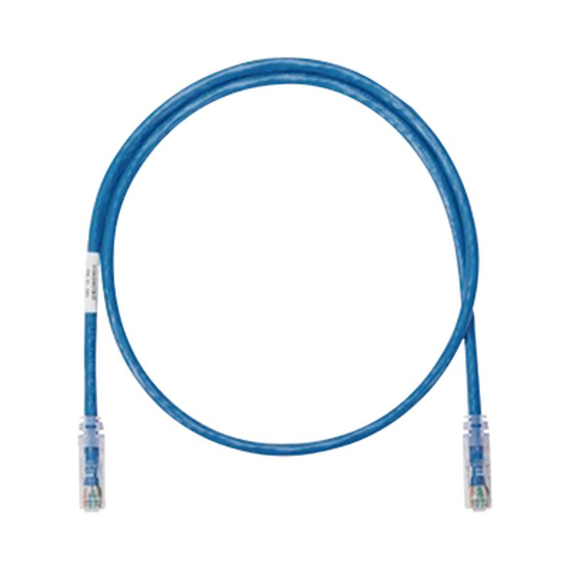 Cable De Parcheo Utp Categoria 5e Con Plug Modular En Cada Extremo  1 Ft.  Azul