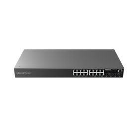 switch gigabit poe administrable  16 puertos 101001000 mbps  4 puertos sfp uplink  hasta 240w  compatible con gwn cloud213480