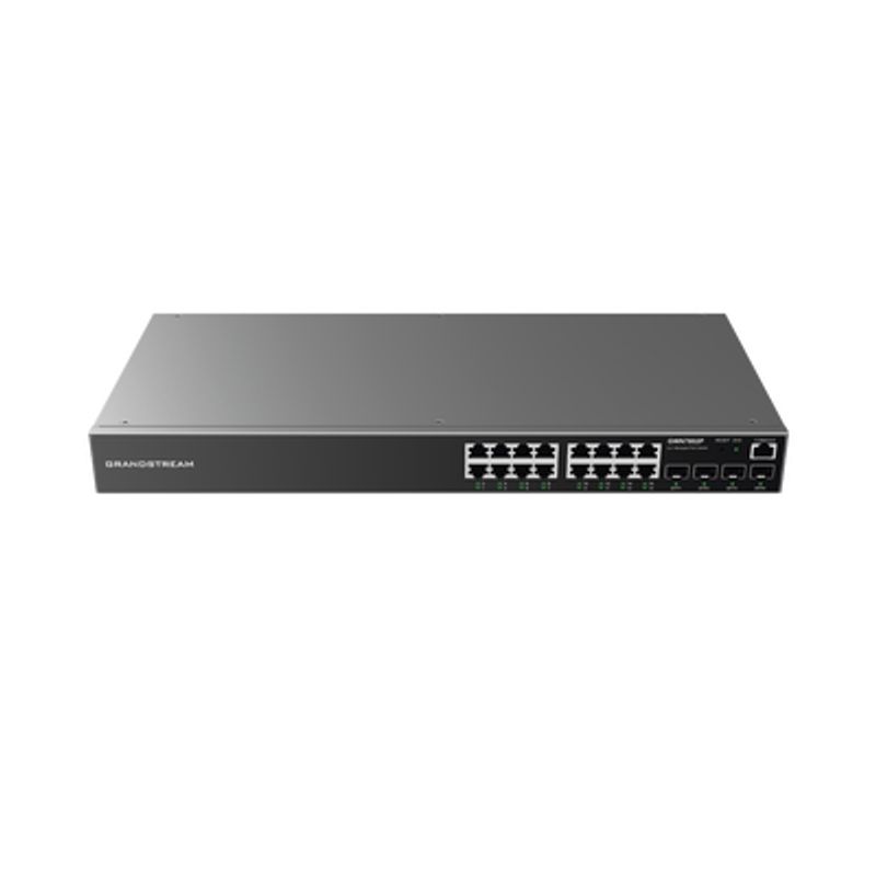Switch Gigabit Poe Administrable / 16 Puertos 10/100/1000 Mbps  4 Puertos Sfp Uplink / Hasta 240w / Compatible Con Gwn Cloud.
