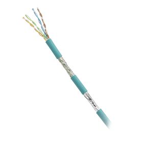 bobina de cable blindado sfutp categoria 5e de 4 pares uso industrial con resistencia al aceite y rayos uv multifilar 247 flexi