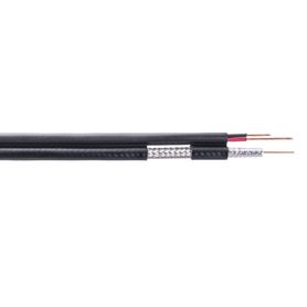 carrete de 305 metros  cable coaxial rg59   tipo ccs siames   optimizado para hd  intemperie