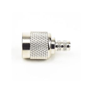conector tnc macho de anillo plegable para cable rg11u niquel oro teflón27946