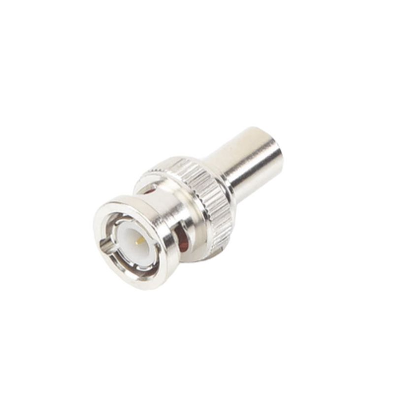 Carga Coaxial Terminal De 75 Ohm Para Cctv 1/2 Watt En Conector Bnc Macho Niquel/ Oro/ Delrin.