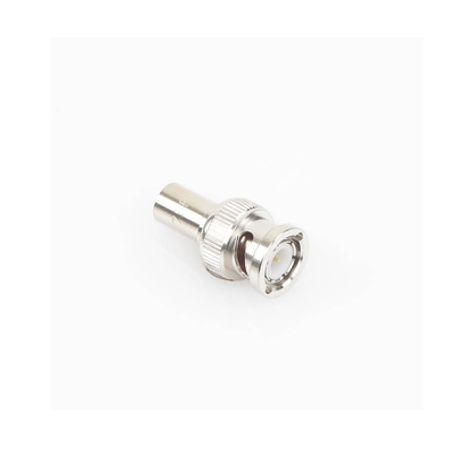 Carga Coaxial Terminal De 75 Ohm Para Cctv 1/2 Watt En Conector Bnc Macho Niquel/ Oro/ Delrin.