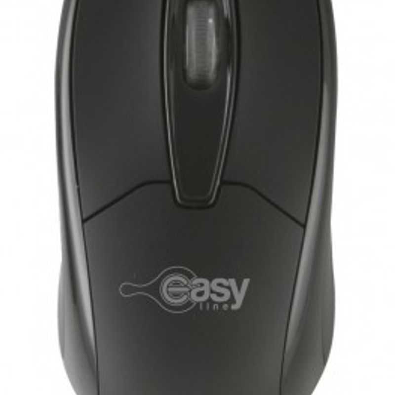 Mouse Easy Line EASY LINE Negro USB 1000 DPI TL1 