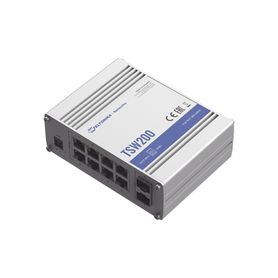 switch industrial noadministrable 8 puertos gigabit poe 8023afat 2 puertos sfp206004