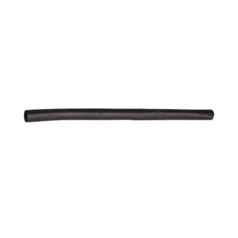 Tubo Termoencogible (termofit) Negro De 1.2 M 1/8 De Diámetro Reduce De 21 Poliolefina.