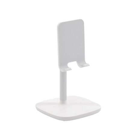 Soporte Para Telefono Celular  Tablet / Ajustable De 5° A 45° / Base Antideslizante / Proteccion De Silicona / Abs / Amplia Comp