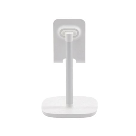 Soporte Para Telefono Celular  Tablet / Ajustable De 5° A 45° / Base Antideslizante / Proteccion De Silicona / Abs / Amplia Comp