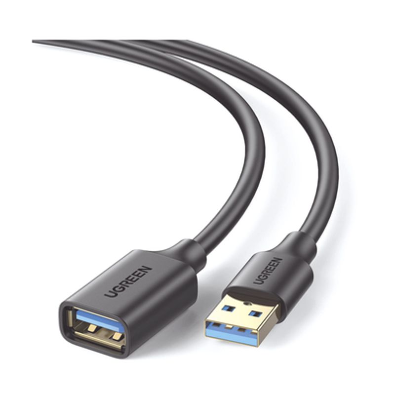 Cable Extensor Usb 3.0 / 1 Metro / Machohembra / 5 Gbps / Ultra Durabilidad / Núcleo De Cobre Estanado 28/22 Awg / Blindaje Inte