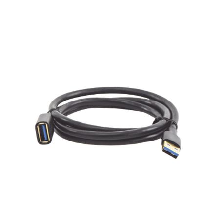 Cable Extensor Usb 3.0 / 1 Metro / Machohembra / 5 Gbps / Ultra Durabilidad / Núcleo De Cobre Estanado 28/22 Awg / Blindaje Inte