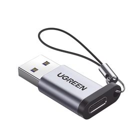 adaptador usb 30 macho a usbc 31 tipo c hembra  caja de aluminio  carga y sincronización de datos   admite corriente de 3a