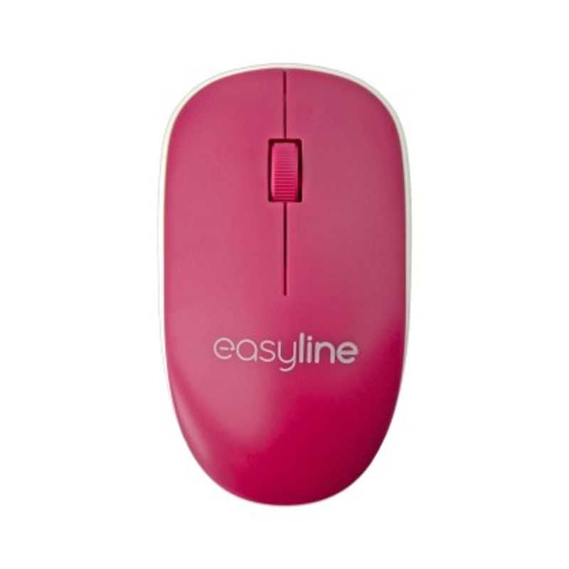 Mouse Easy Line EL995135 Magenta Inalámbrico 1000 DPI TL1 