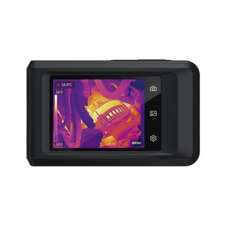 pocket2  cámara termográfica portátil lente 35 mm 256 × 192  wifi  ip54  memoria interna 16 gb  hasta 4 horas de funcionamiento