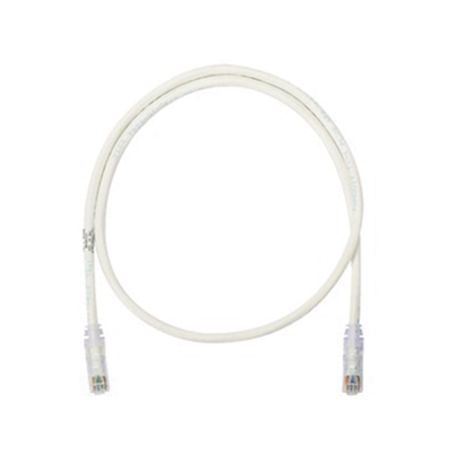 Cable De Parcheo Utp Categoria 6 Con Plug Modular En Cada Extremo  1 Ft (30.48 Cm)  Blanco