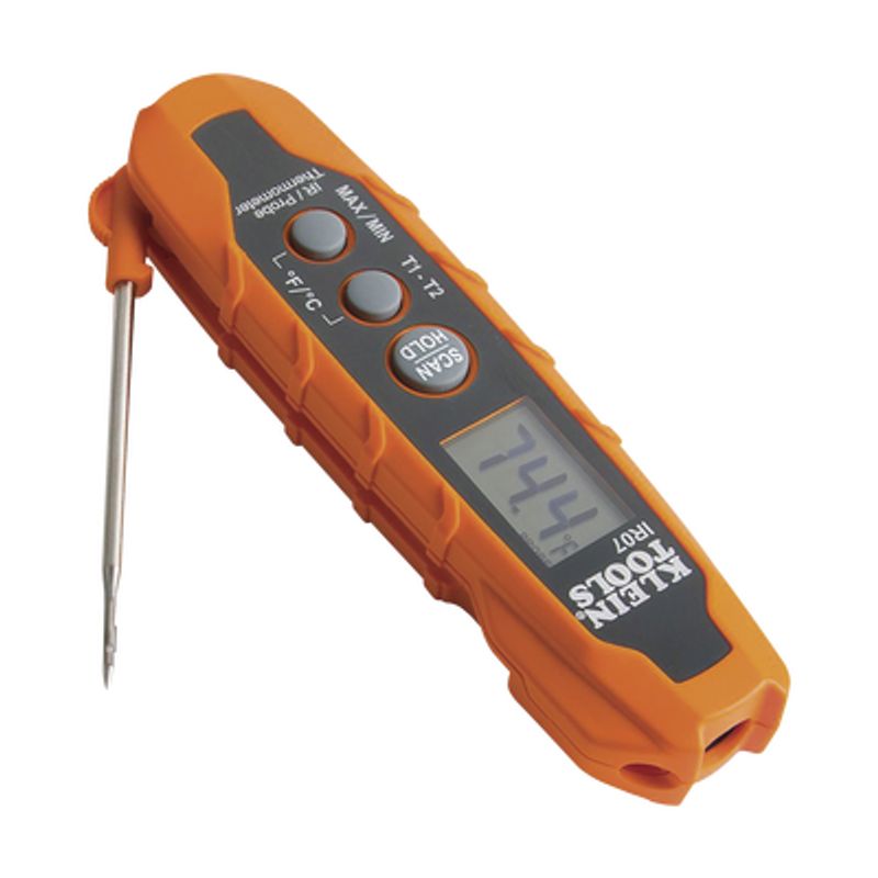 Termómetro Doble Ir/sonda Con Medición ºc Y ºf. Con Pantalla Retroiluminada