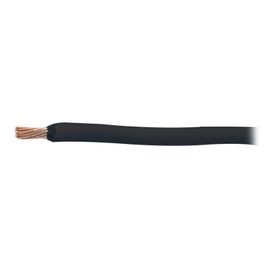cable eléctrico 16 awg  color negro conductor de cobre suave cableado aislamiento de pvc autoextinguiblebobina de 100 mts