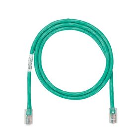 cable de parcheo utp categoria 5e con plug modular en cada extremo  1 m  verde