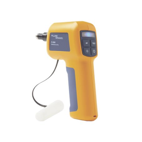 cámara de inspección fiberinspector™ con sonda para probar terminaciones de fibra óptica compatible con fibras individuales o c