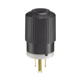 clavija negra 15 a 125 v ca 2 polos 3 hilos nema 515p  207758