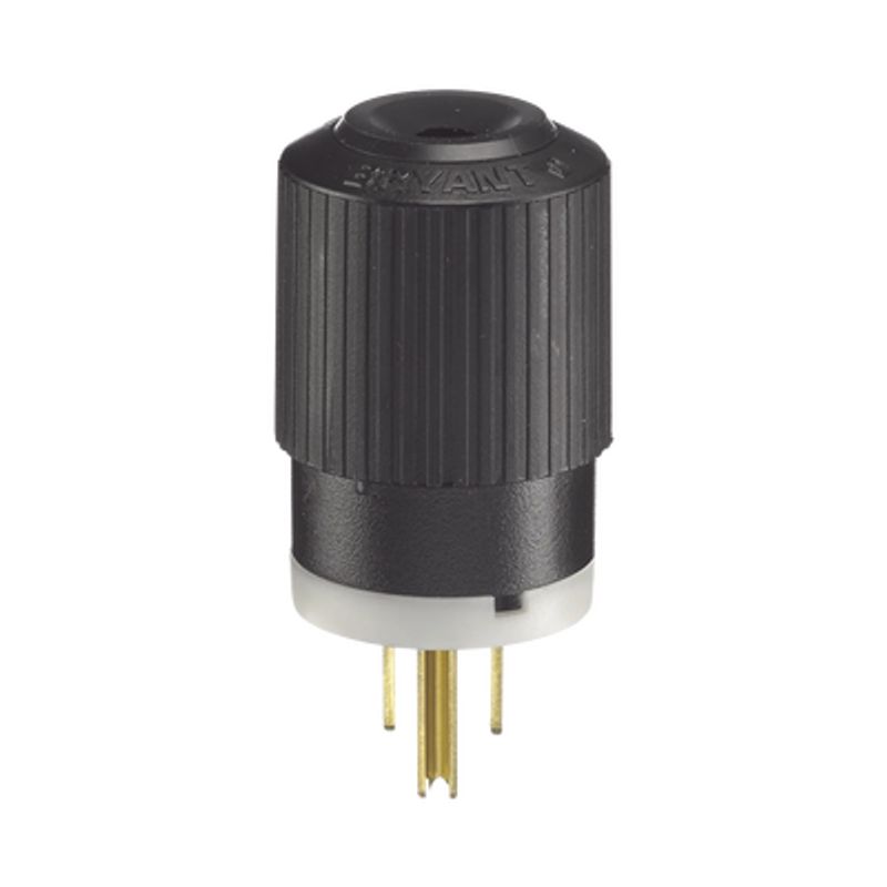 Clavija Negra 15 A 125 V Ca 2 Polos 3 Hilos (nema 515p).  