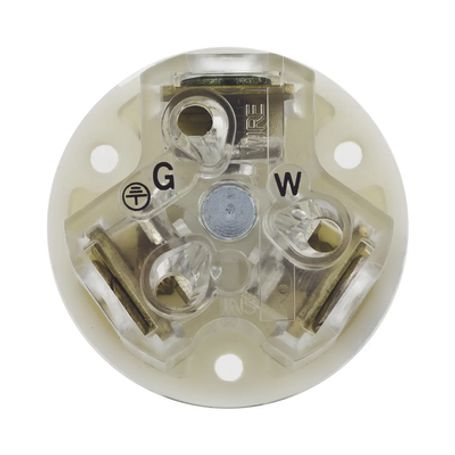 Clavija Negra 15 A 125 V Ca 2 Polos 3 Hilos (nema 515p).  