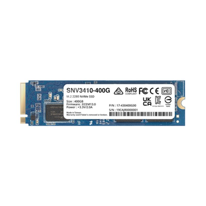 Ssd 400gb Nvme M.2 2280 Disenada Para Synology Nas Con Ranuras M.2 Integradas