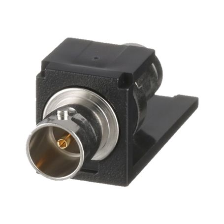 módulo acoplador coaxial tipo bnc minicom de 75 ohms color negro197295
