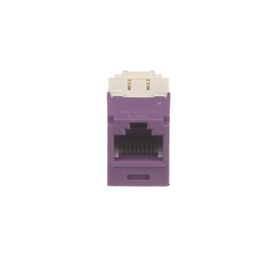 conector jack rj45 estilo tg minicom categoria 6 de 8 posiciones y 8 cables color violeta177990